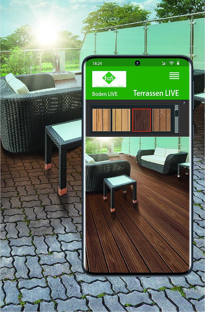 EVG designStudio Terrasse Live